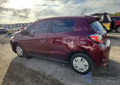 2024 Mitsubishi Mirage Es z USA, uszkodzony, nr VIN ML32AUHJ1RH011097